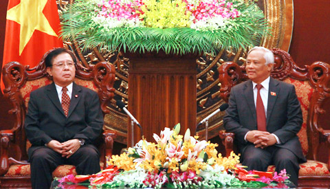 ສະພາແຫ່ງຊາດ ຫວຽດນາມ ແລະ ໄທ ເພີ່ມທະວີການຮ່ວມມື